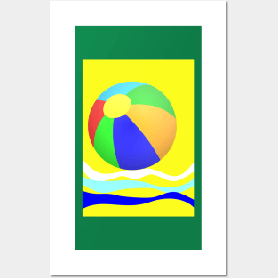 Beachball Posters and Art